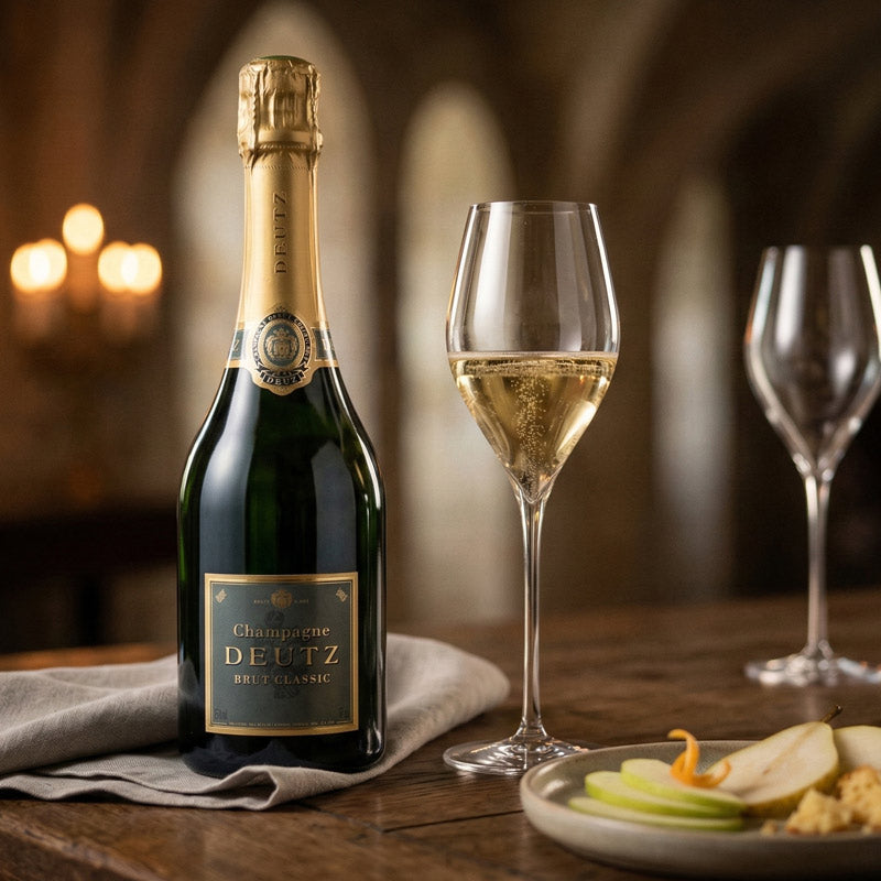 Champagne Deutz Brut Classic Demi Bouteille décor Image