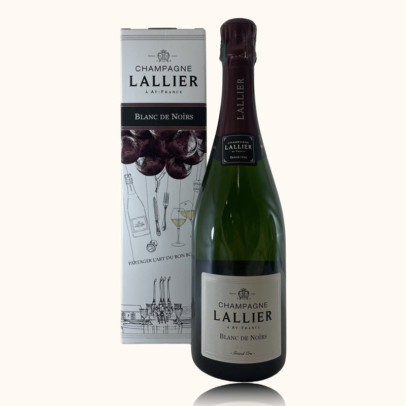 Champagne Lallier Blanc de Noirs boite