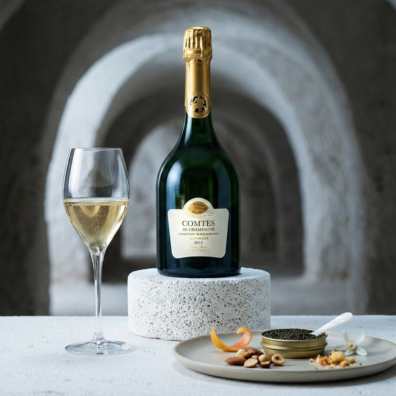 Champagne Taittinger Comtes de Champagne Blanc de Blancs décor Image