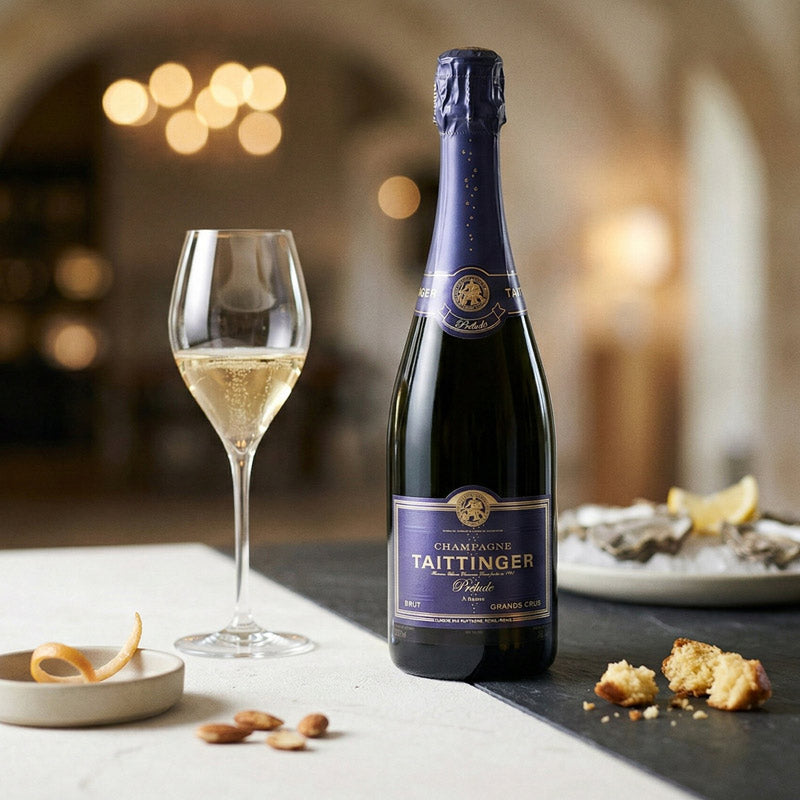 Champagne Taittinger Préludes Grands Crus Décor Image