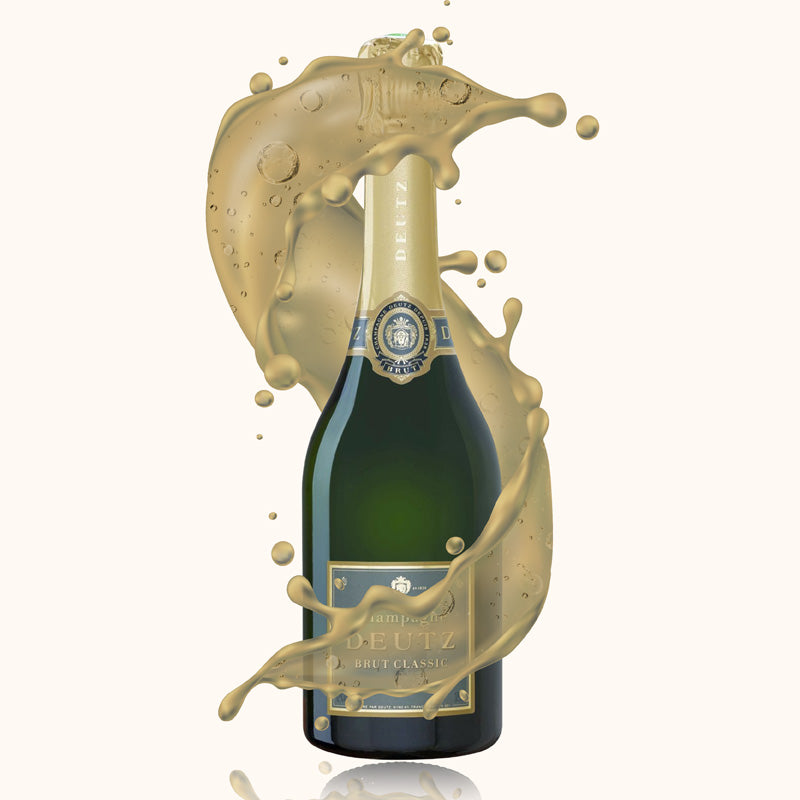 Champagne Deutz Brut Classic Demi Bouteille bouteille Image
