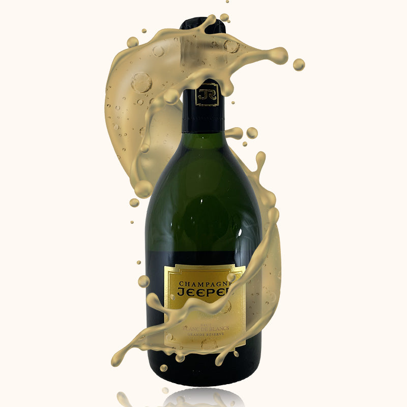 Champagne Jeeper Blanc de Blancs Demi-Bouteille bouteille Image