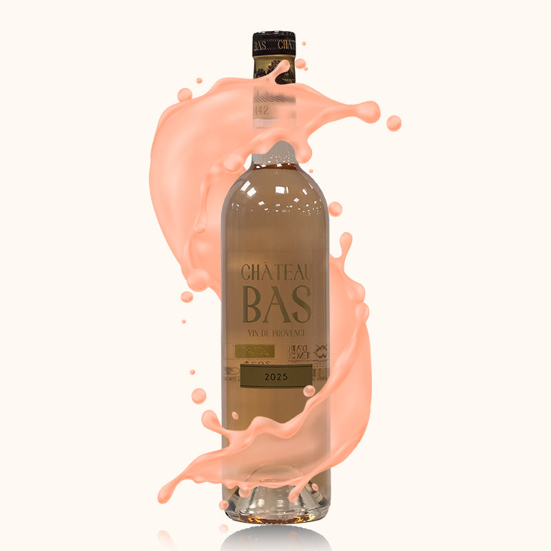 Château Bas Rosé bouteille