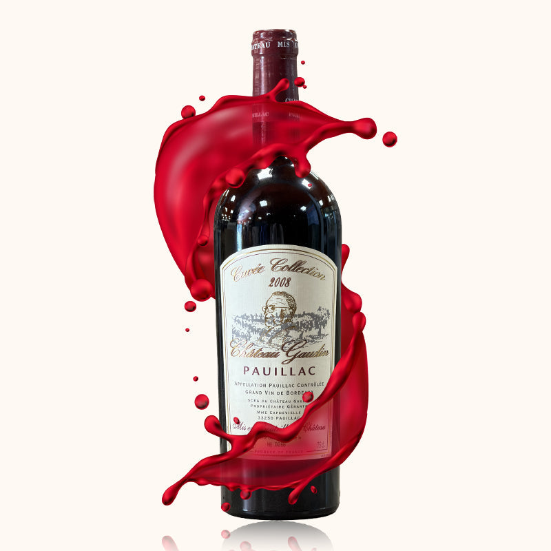 Château Gaudin Pauillac Collection 2008 bouteille
