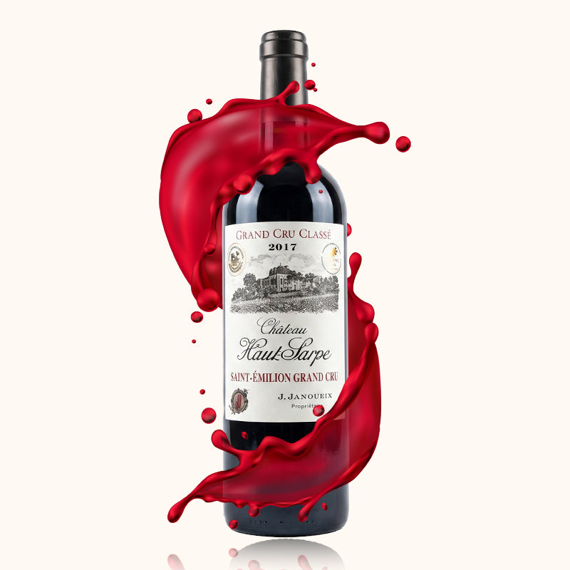 Château Haut Sarpe 2017 bouteille