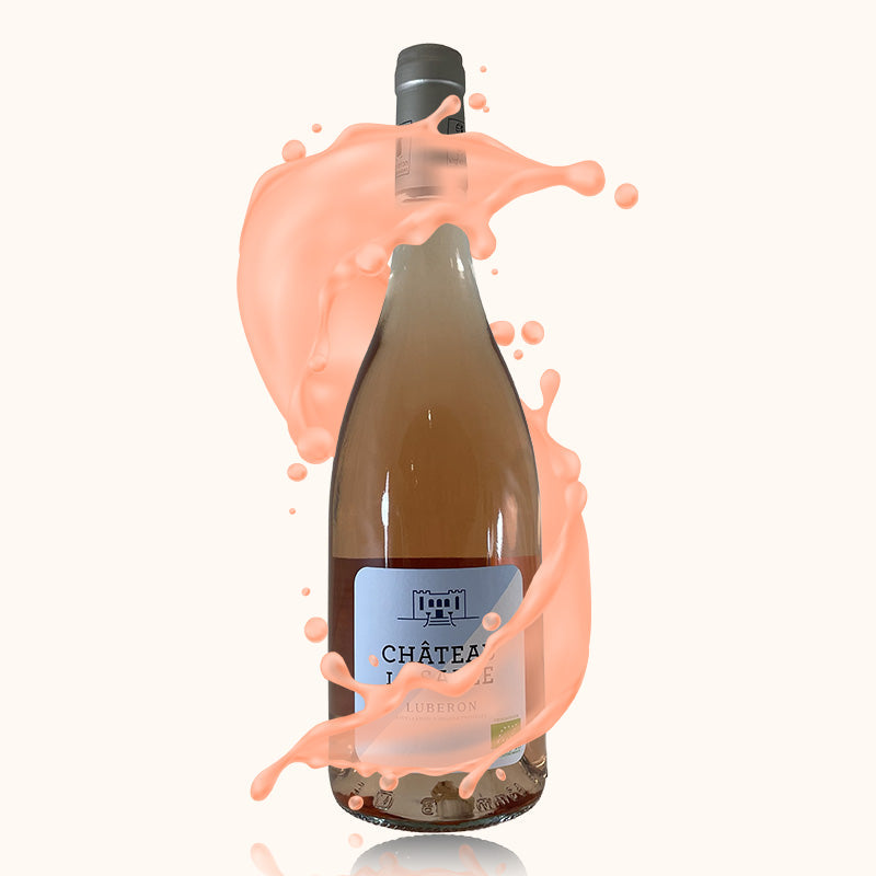 Chateau la sable rose bouteille