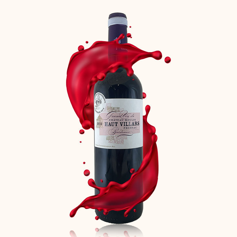 Château Moulin Haut Villars 2016 bouteille
