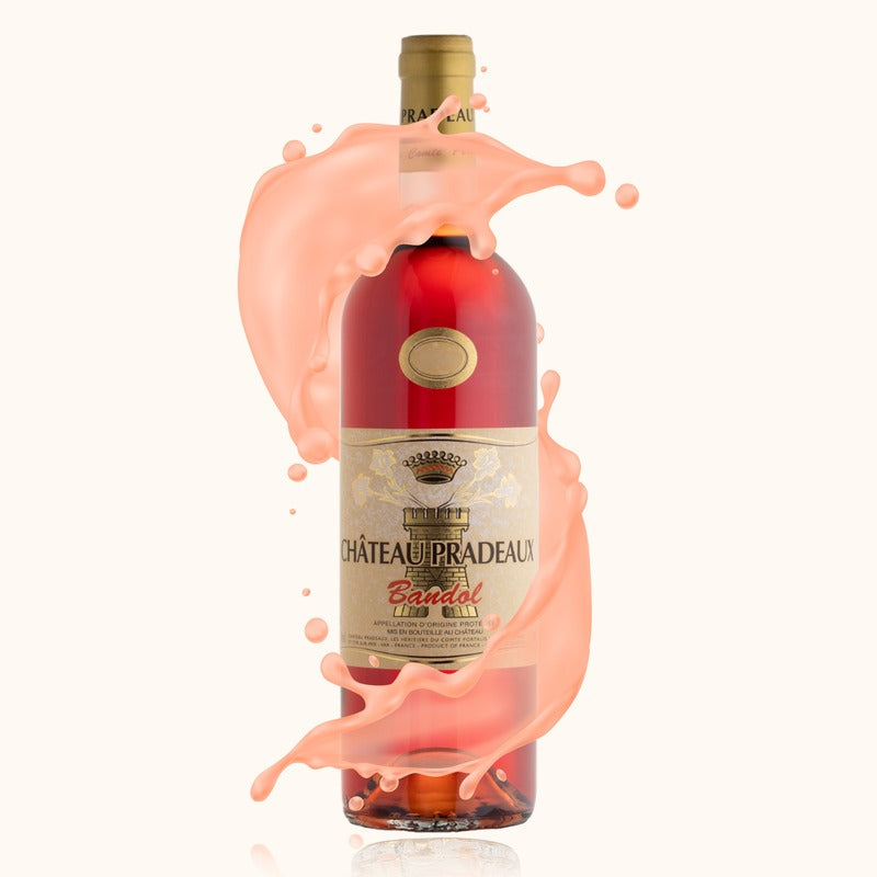 Château Pradeaux Bandol Rosé bouteille