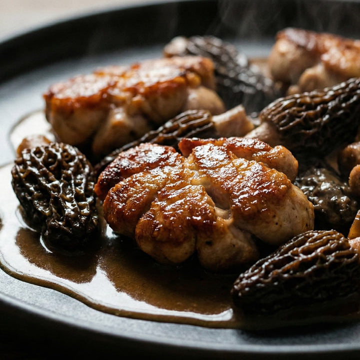 Recette de ris de veau aux morilles