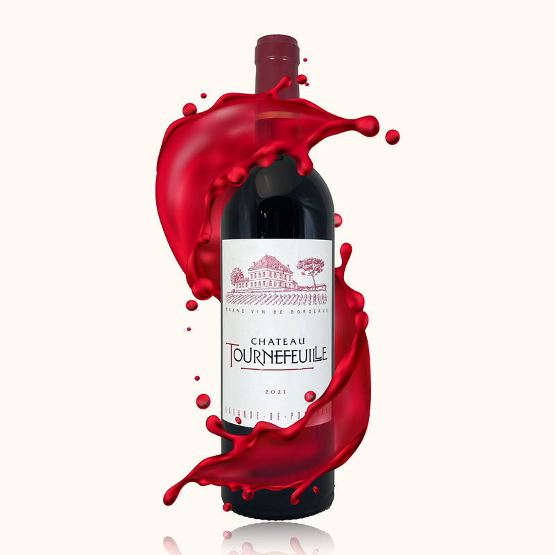 Château Tournefeuille Lalande de Pomerol bouteille