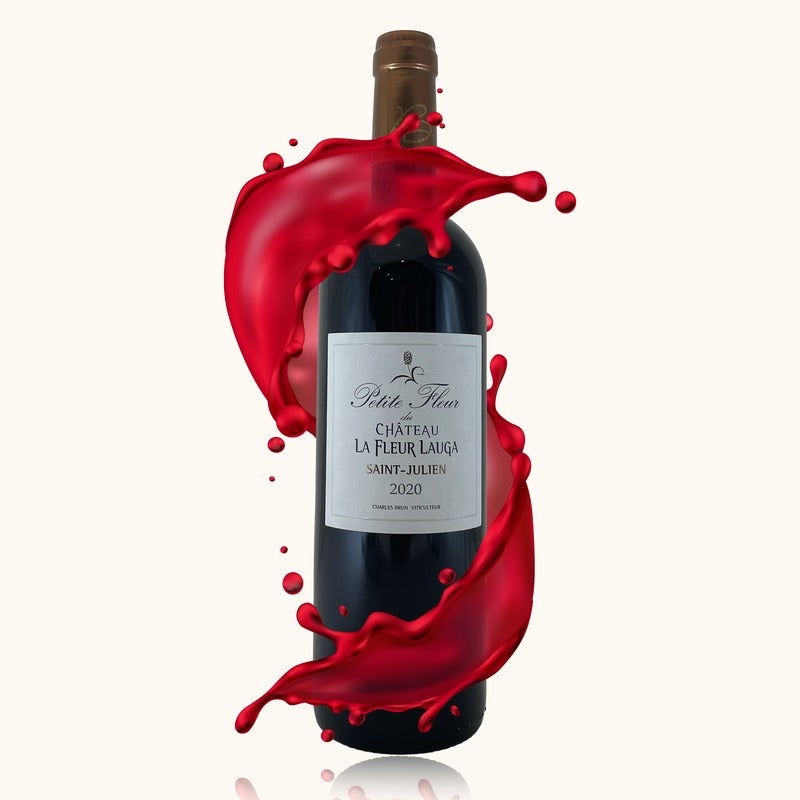 Château de Lauga Petite Fleur du Château La Fleur Lauga bouteille