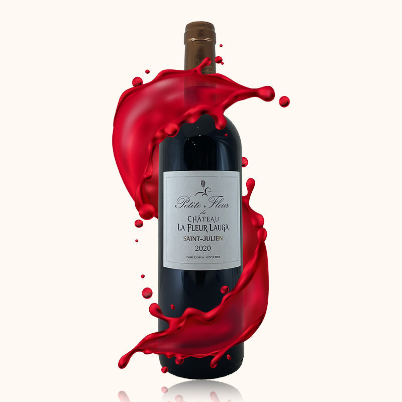 Château de Lauga Petite Fleur du Château La Fleur Lauga bouteille