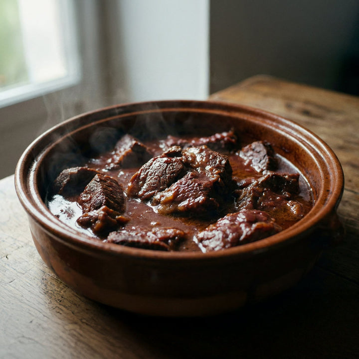 Daube provençale au vin rouge
