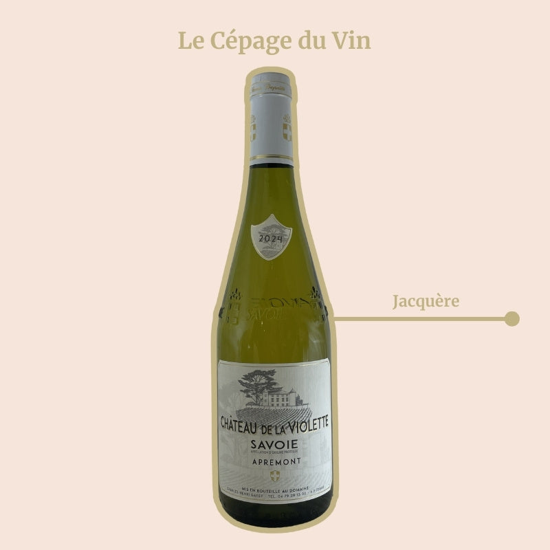 Château de la Violette Apremont Cépage