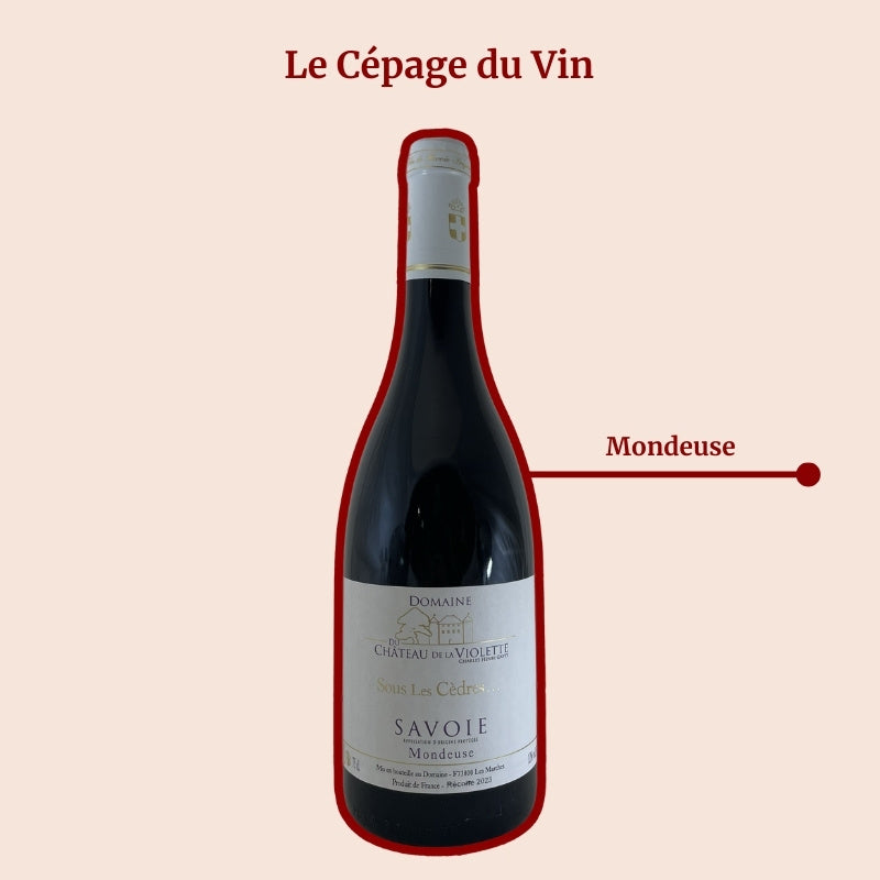 Château de la Violette Sous les Cèdres Cépage