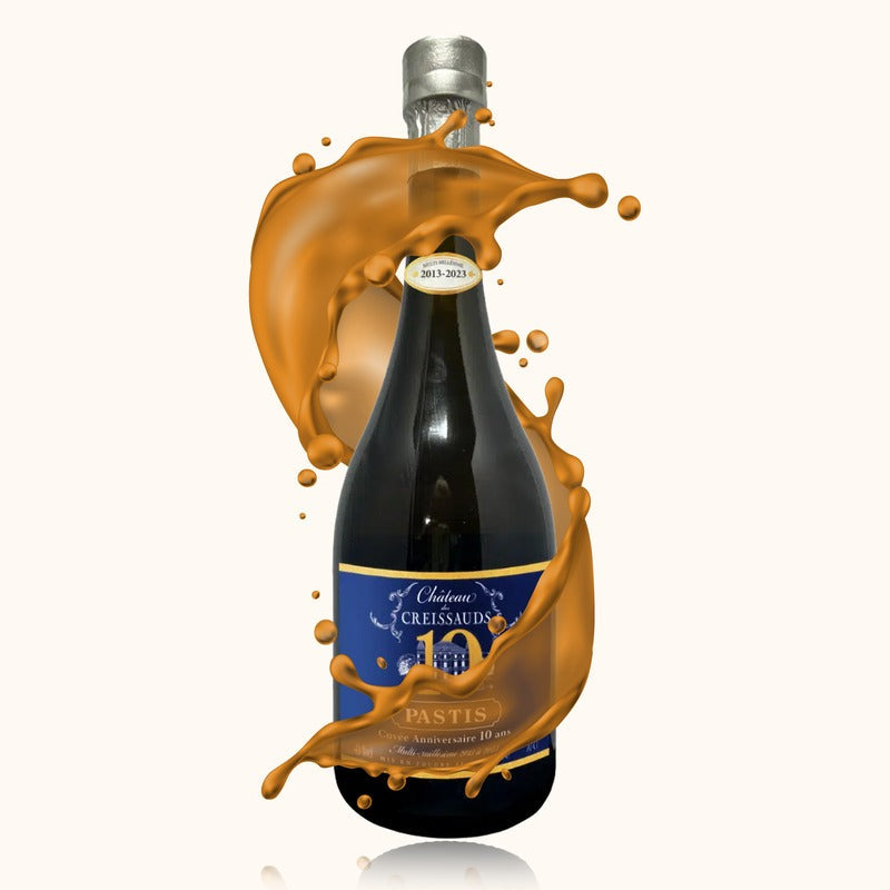 Château des Creissauds Pastis 10 ans bouteille