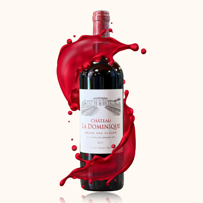 Château la Dominique 2017 bouteille