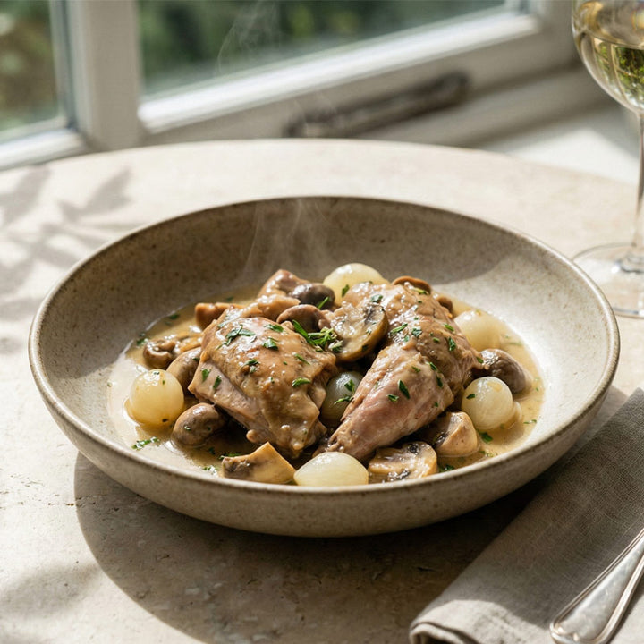 Recette de faisan au vin blanc