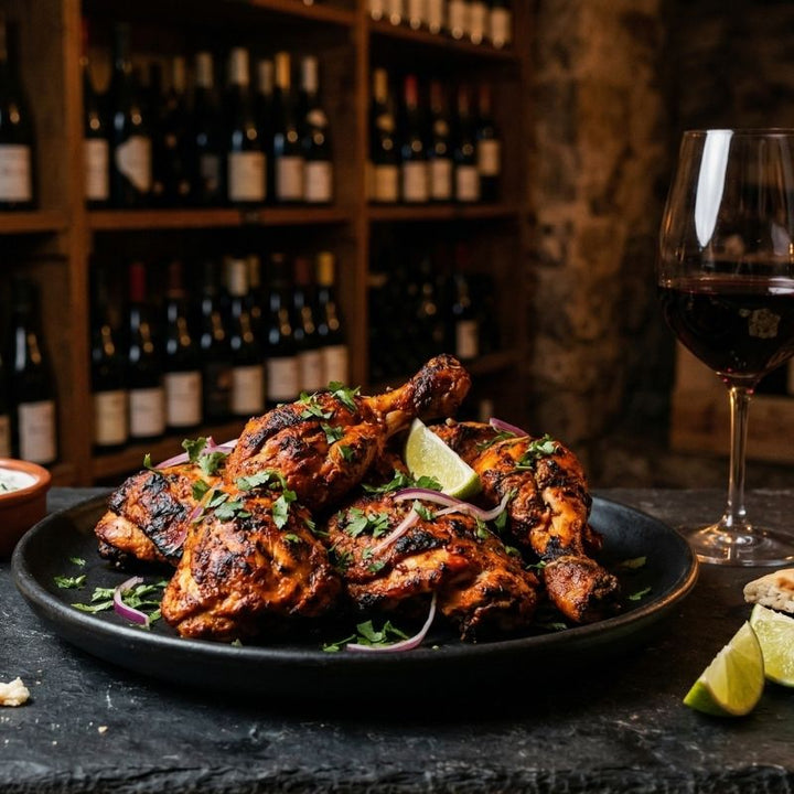 Poulet tandoori aux épices indiennes et yaourt