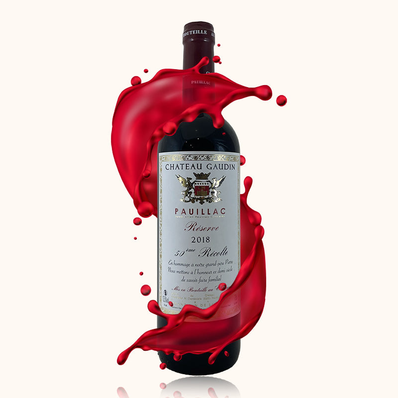 Château Gaudin Pauillac 2018 bouteille