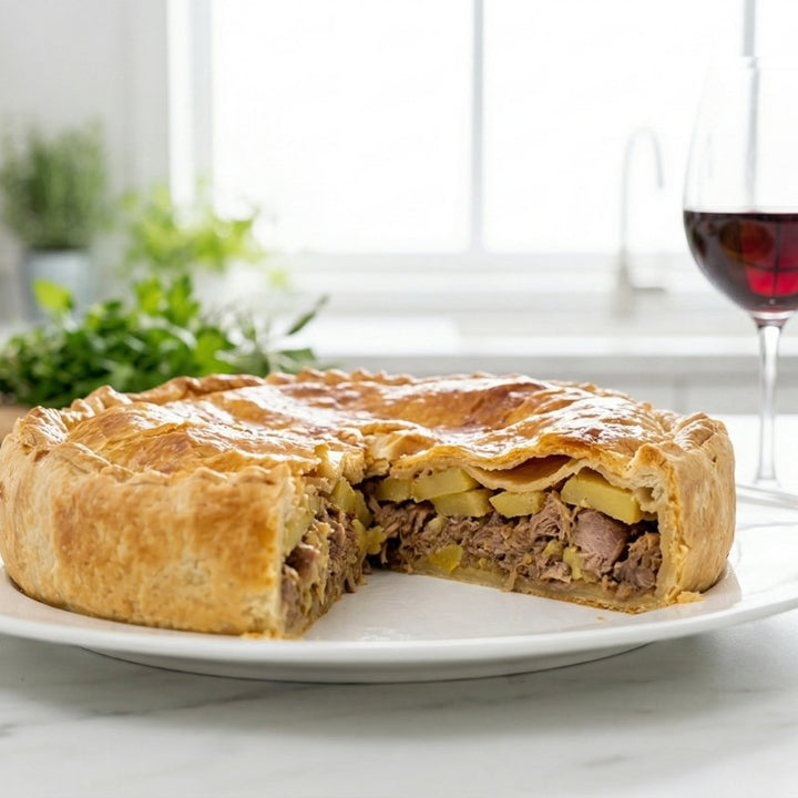 Tourte landaise au canard confit