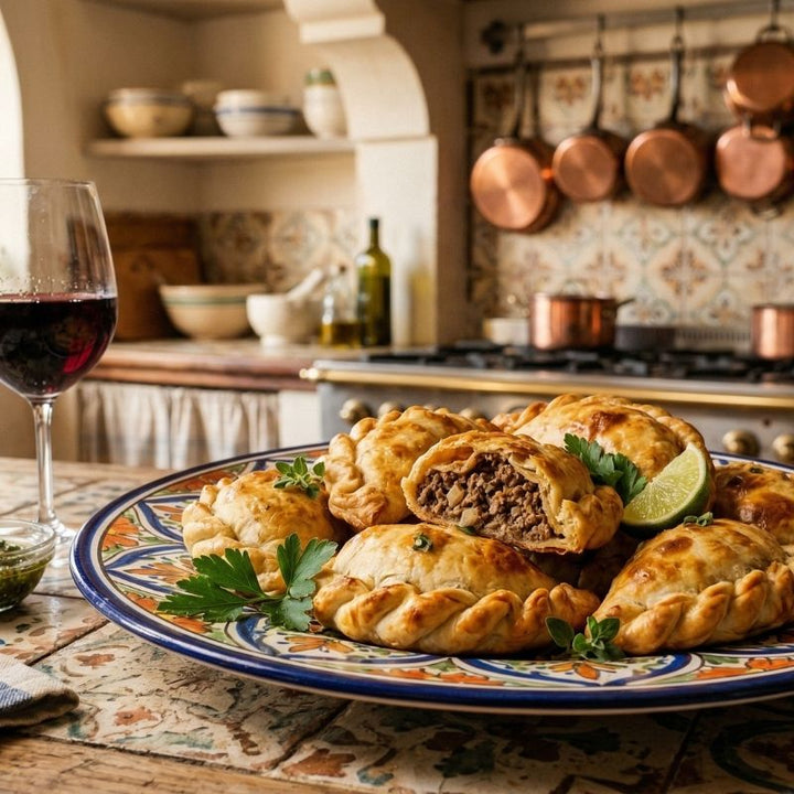 Empanadas argentines au bœuf haché et épices