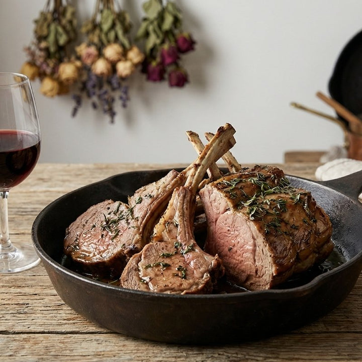 Carré de veau fermier en lente cuisson