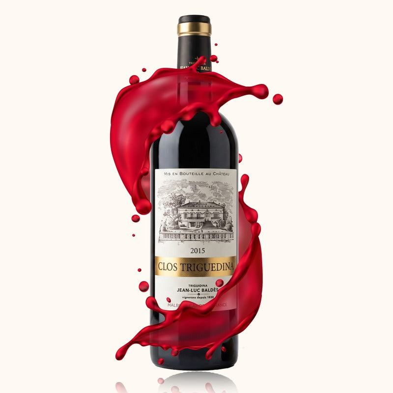 Clos Triguedina Cahors Rouge bouteille
