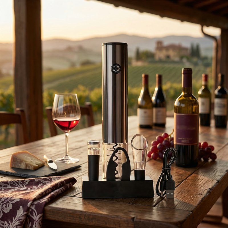 Coffret cadeau sommelier décor