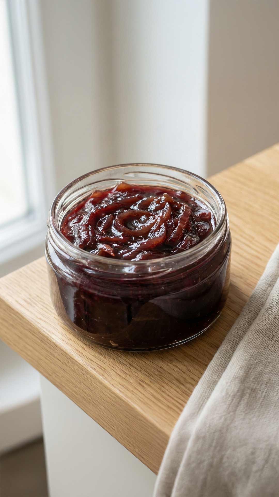 Confiture d'oignons au vin rouge mobile