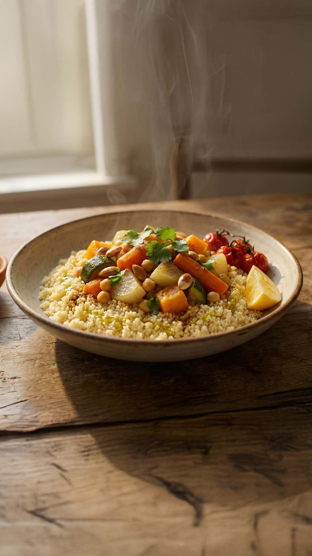 Couscous aux légumes mobile
