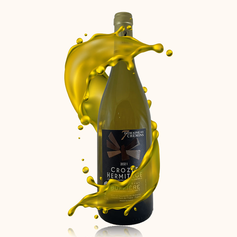 Crozes Hermitage Domaine des 7 Chemins Blanc bouteille