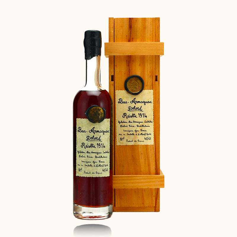 Delord Armagnac 1914 coffret