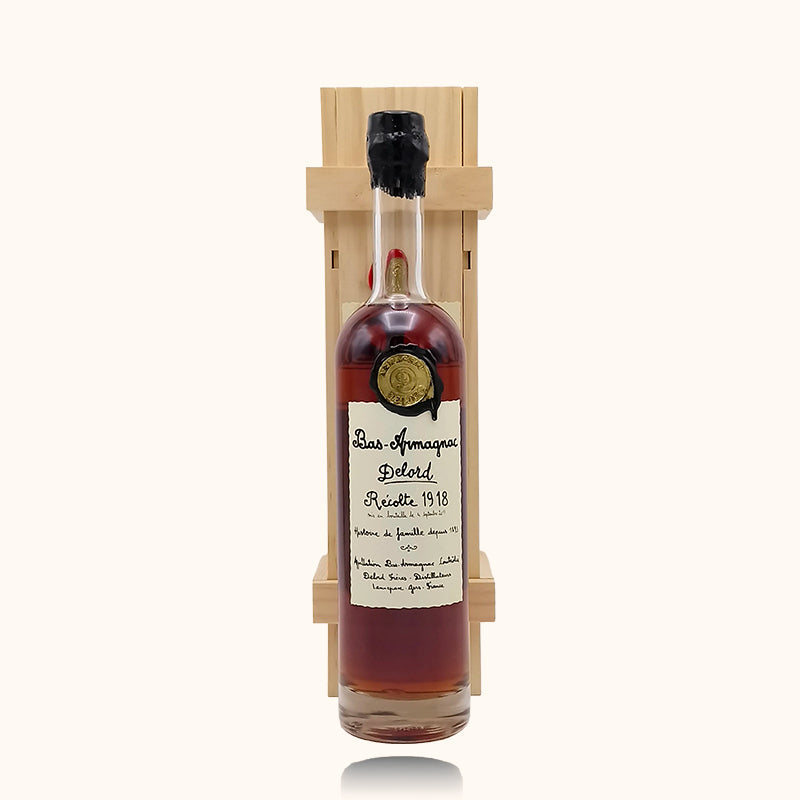 Delord Armagnac 1918 coffret