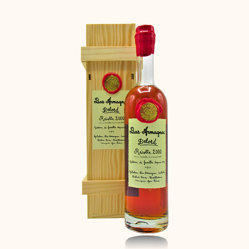 Delord Armagnac 2000 coffret
