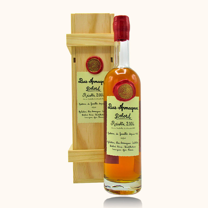 Delord Armagnac 2004 coffret