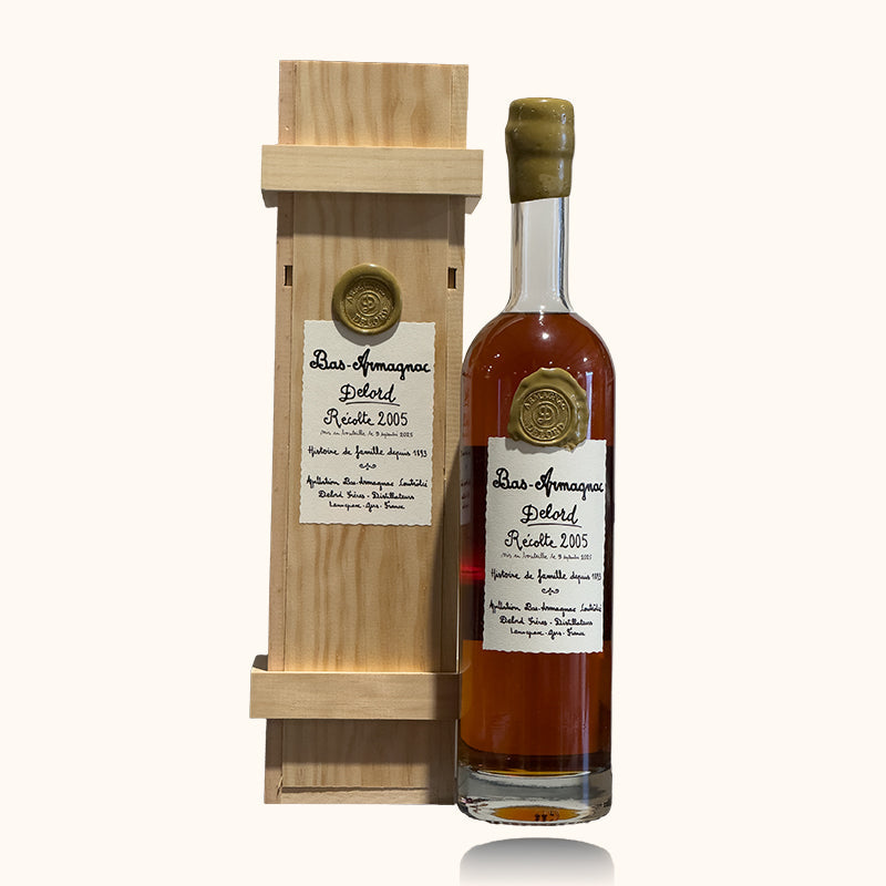 Delord Armagnac 2005 coffret
