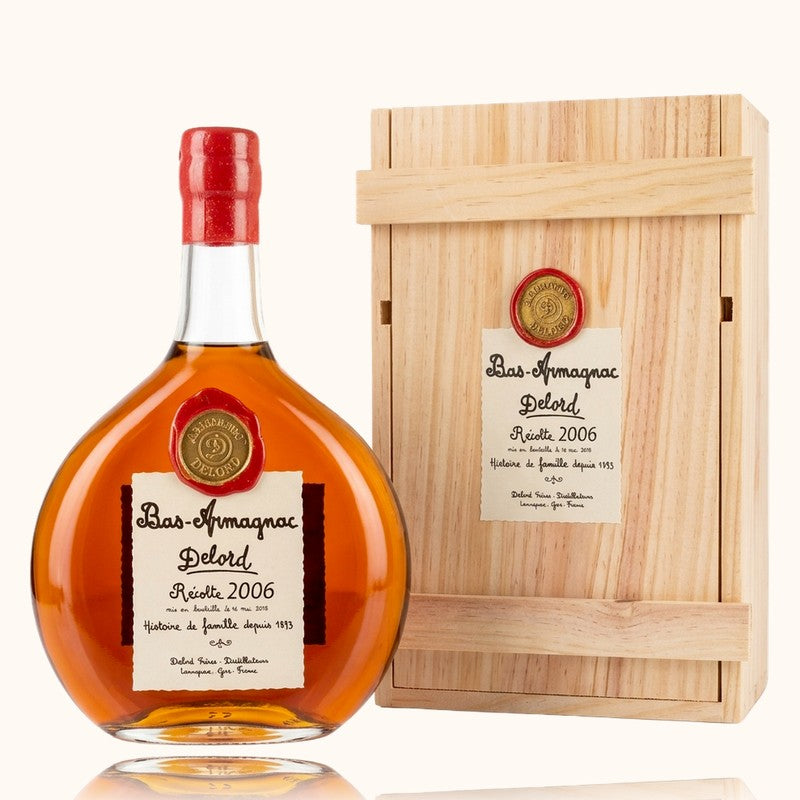 Delord Armagnac 2006 coffret