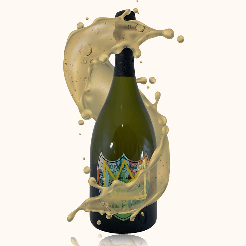 Dom Pérignon Basquiat bouteille