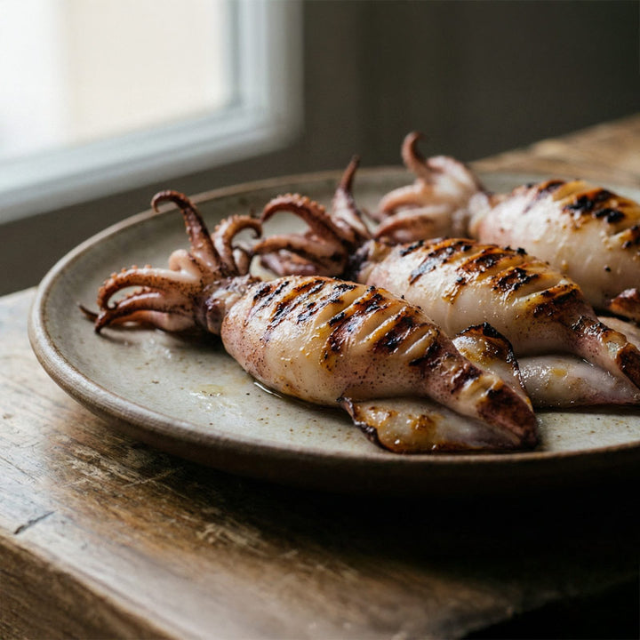 Chipirons à la plancha