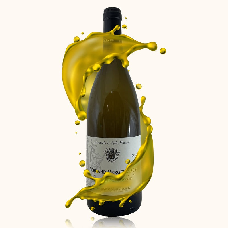 Domaine cornu camus vignes blanches bouteille