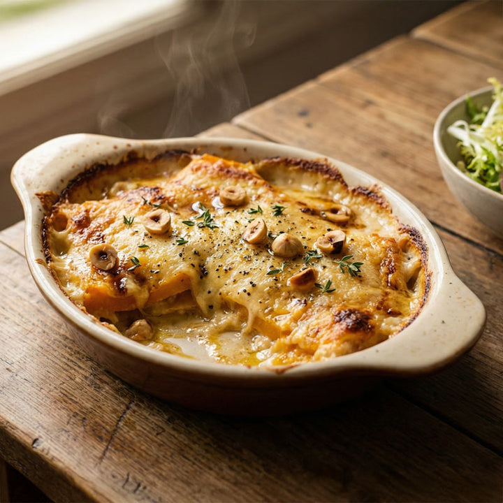 Gratin de courge au Comté