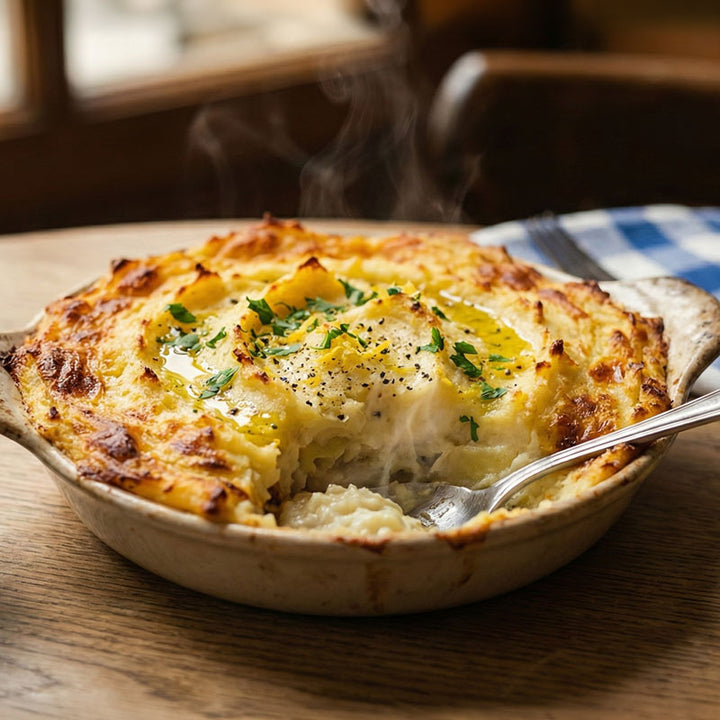 Parmentier de brandade de morue