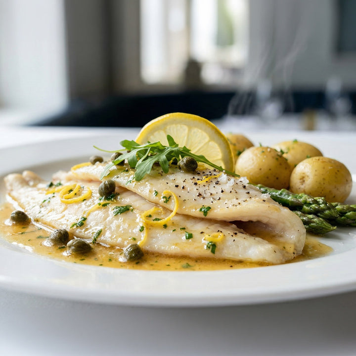 Filet de Sole au beurre citronné