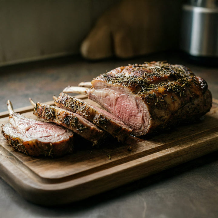 Carré d'agneau aux herbes de Provence