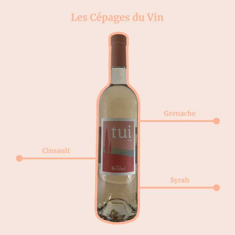 Domaine Kennel Tui Rosé Cépages