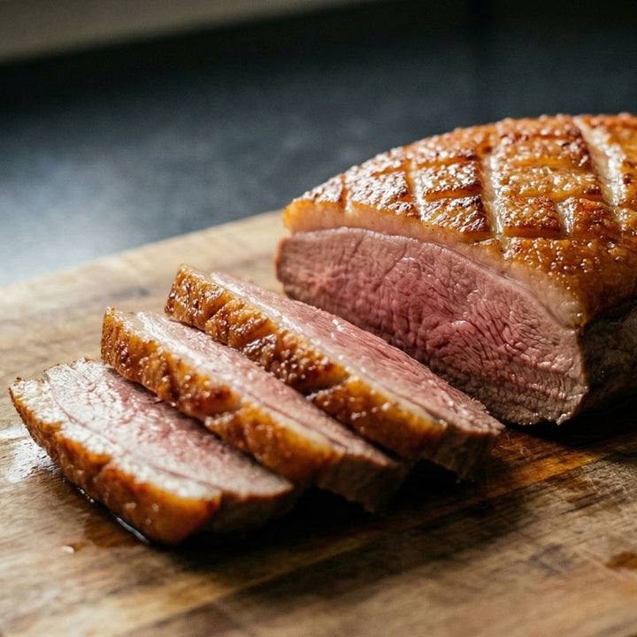 Rôti de magret de canard