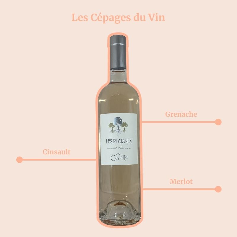Domaine La Gayolle Les Platanes Rosé Cépages