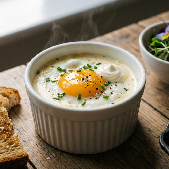 Œufs Cocotte à la crème