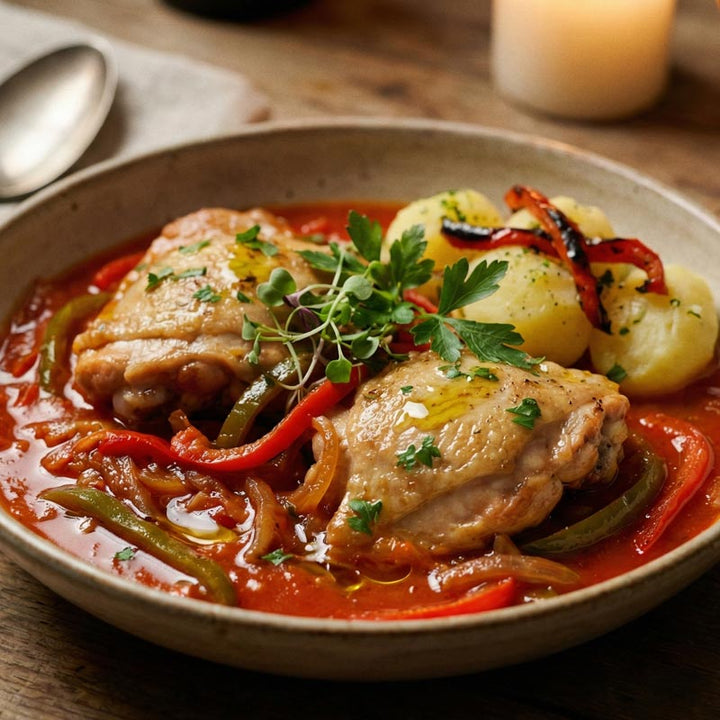 Poulet Basquaise